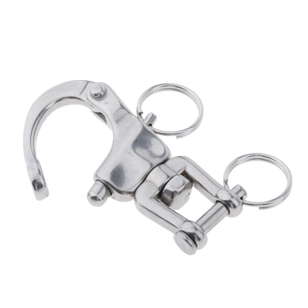 Mặc Chống Xoay Snap Shackle Thuyền Du Thuyền Kayak Phát Hành Nhanh Khóa