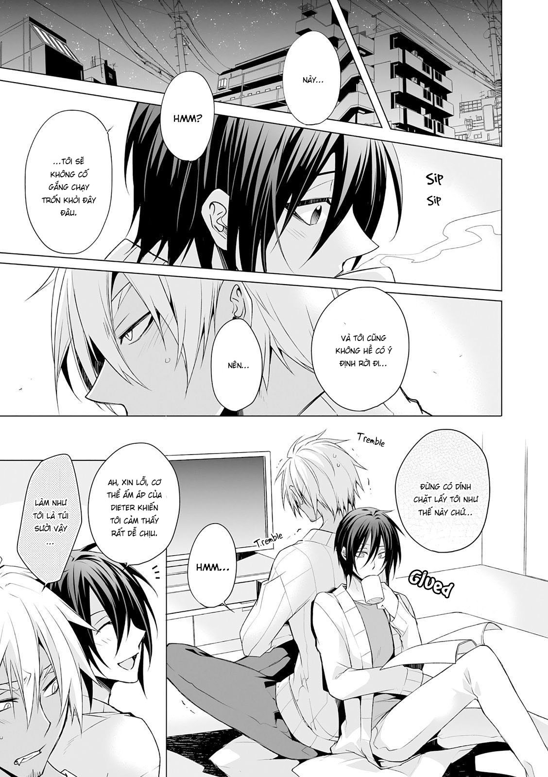 anh chàng người sói và tiểu thuyết gia lập dị chapter 5.1 10