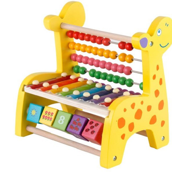 Đàn Gỗ - Combo Đàn Xylophone 8 Thanh + Bộ tính toán cho bé