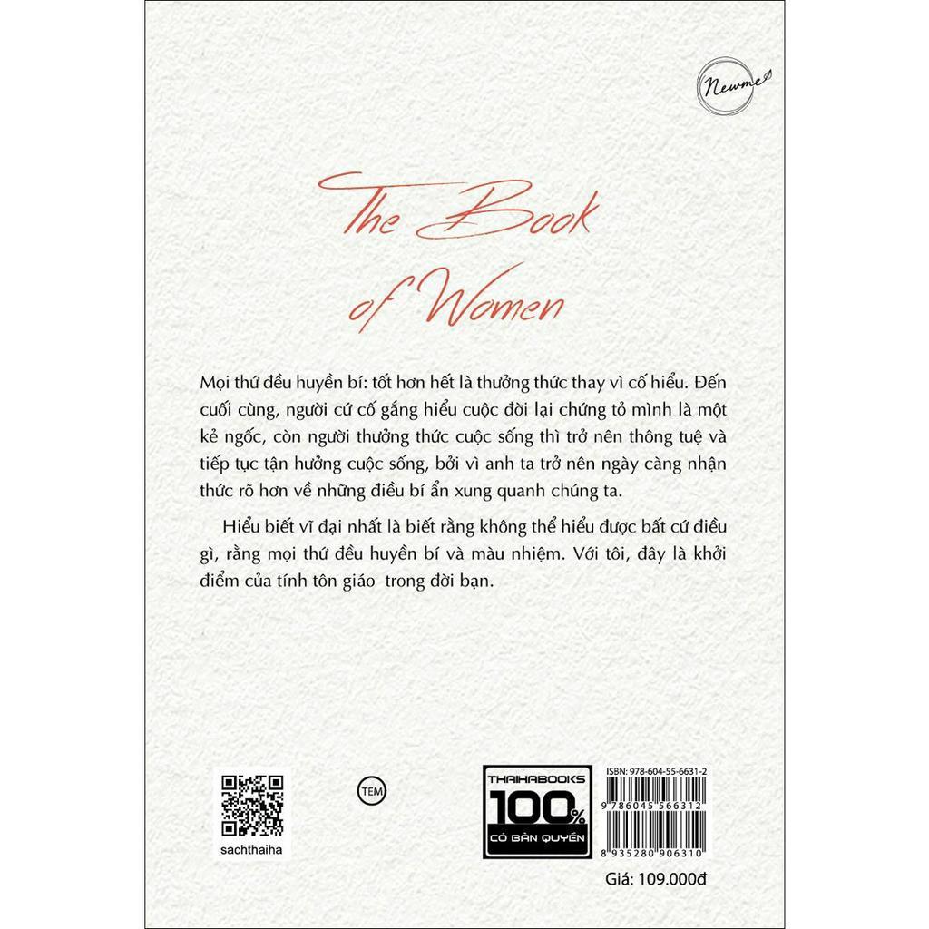 Sách - Osho Phụ Nữ - The Book Of Women -mk