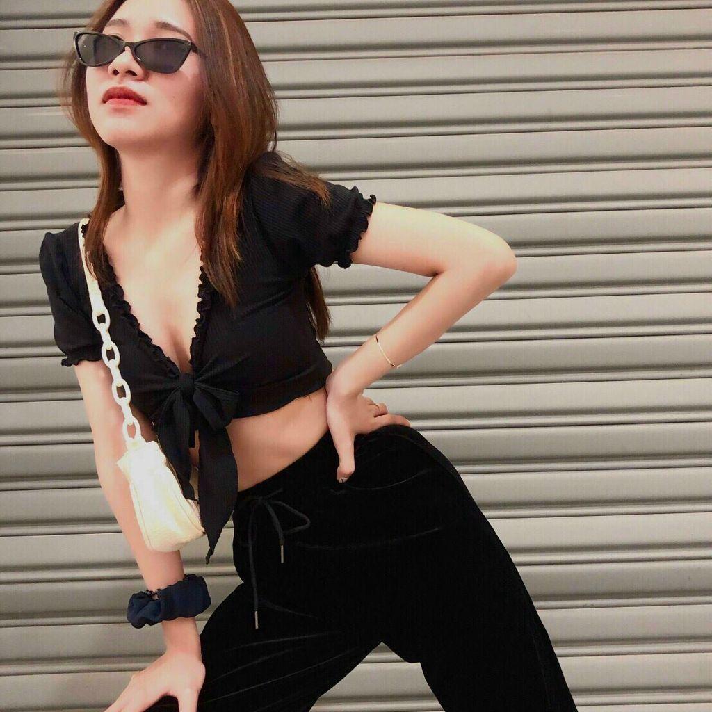 Áo Croptop Buộc Nơ