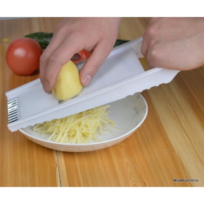 BỘ BÀO NẠO RAU CỦ ĐA NĂNG 5 in 1 CẮT HOA QUẢ