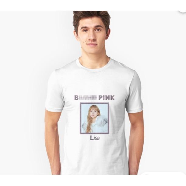 Áo in hình Lisa - BLACKPINK