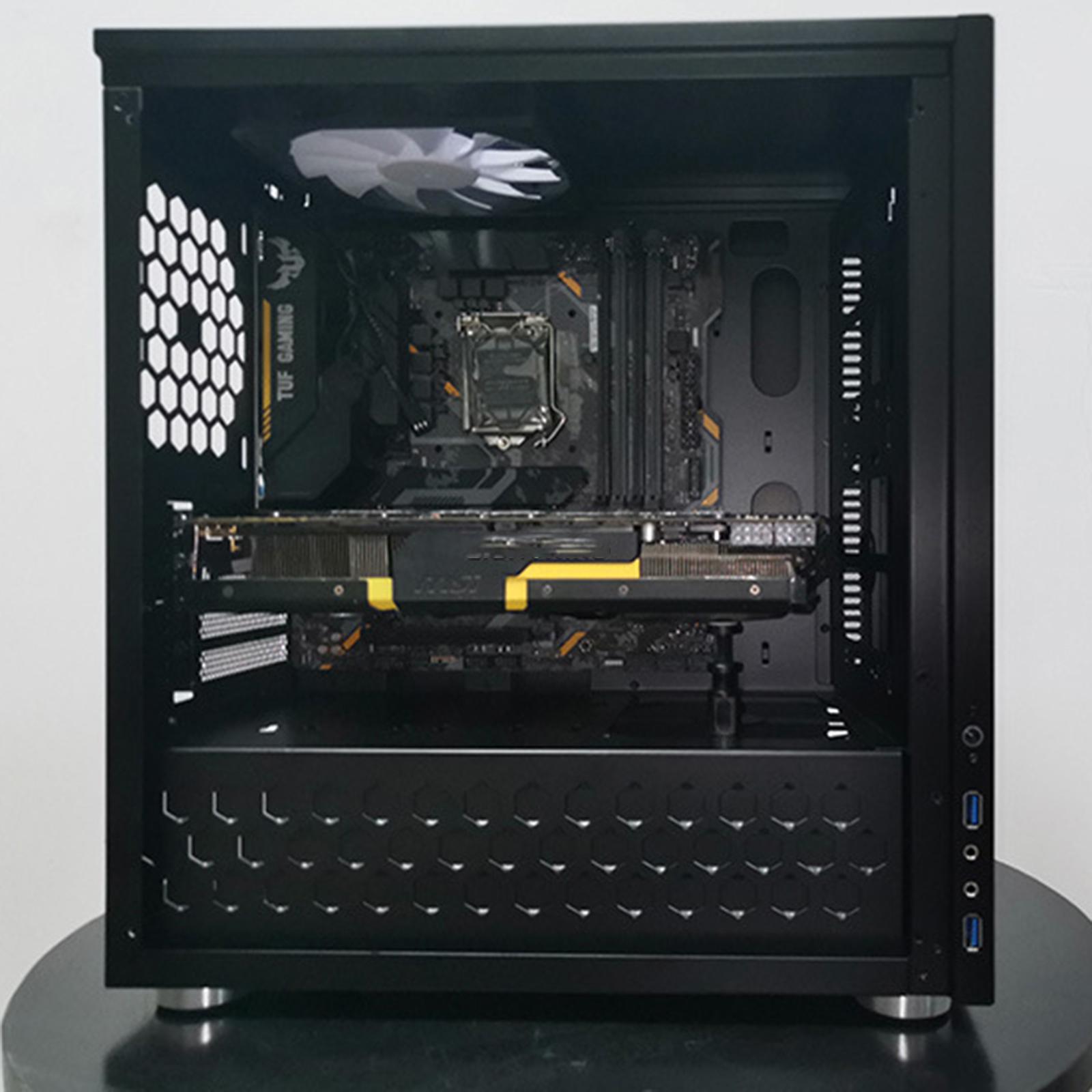 20 Mini Bracket Graphics Card Support Adjustable Height for M-  black