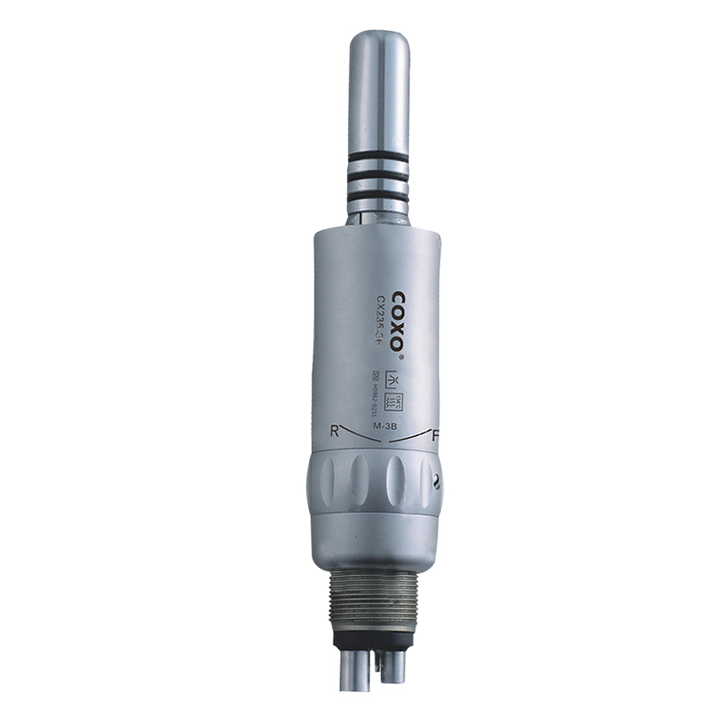 COXO CX235-3B Tốc độ thấp Nút nhấn Tay cầm Mũi thẳng Mũi nhọn Chốt Ngược Góc 2/4 Lỗ Nha khoa