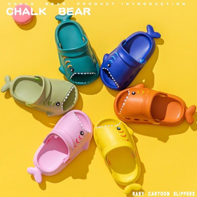 Dép cá mập baby Shark cute cho bé(ảnh thật)