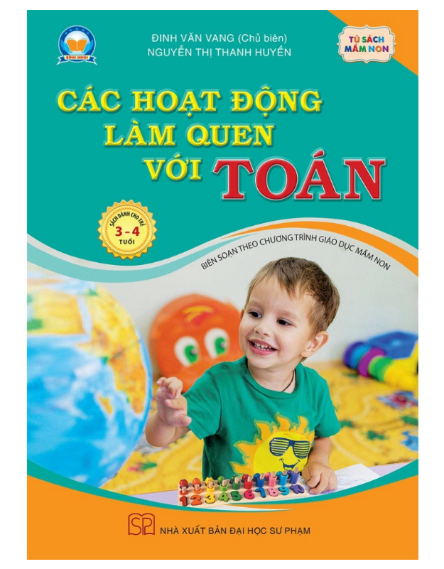 Sách Các hoạt động làm quen với Toán - Sách dành cho trẻ 3 - 4 tuổi