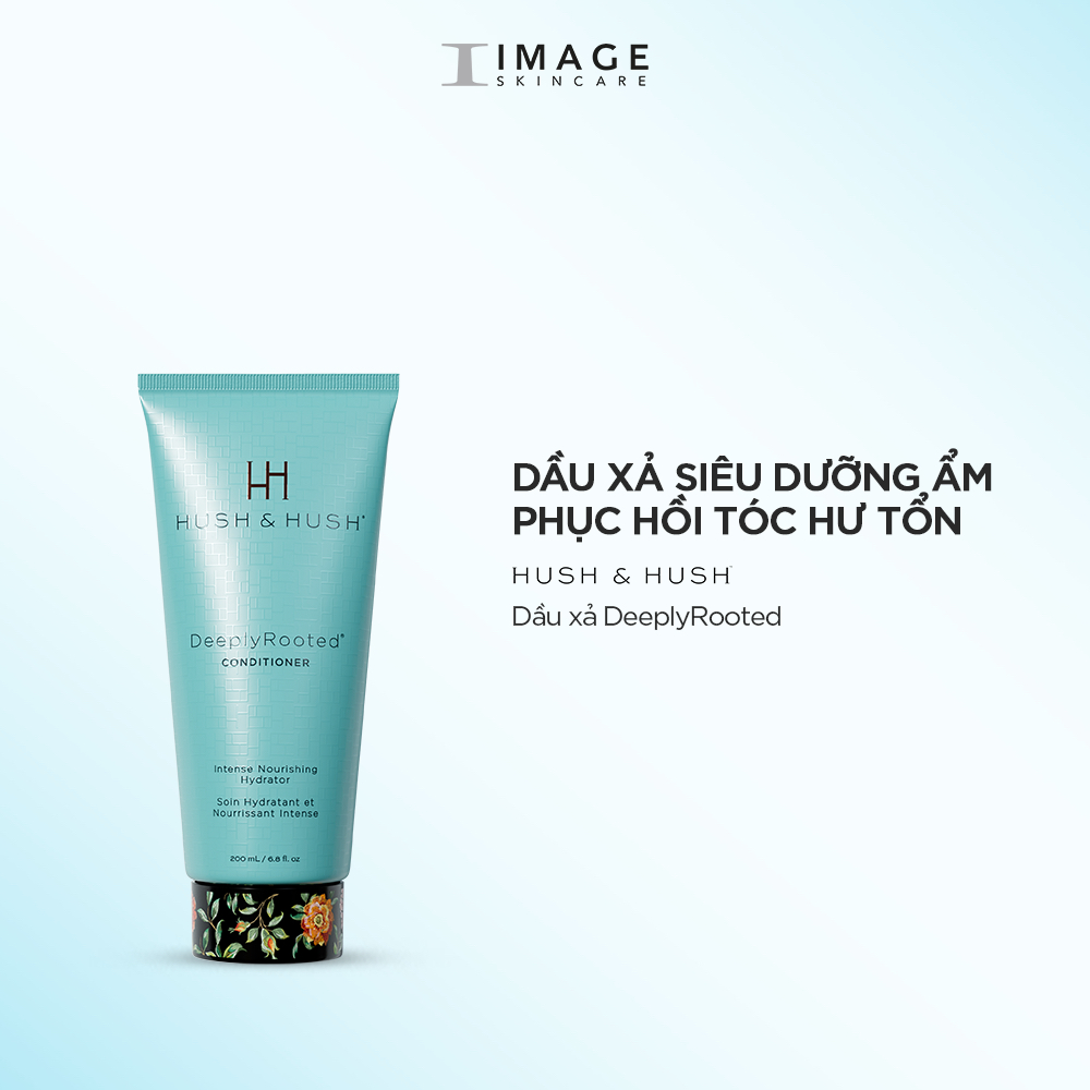 Dầu Xả Tái Tạo Cấu Trúc Tóc Và Da Đầu Hush &amp; Hush Deeply Rooted Conditioner 200ml