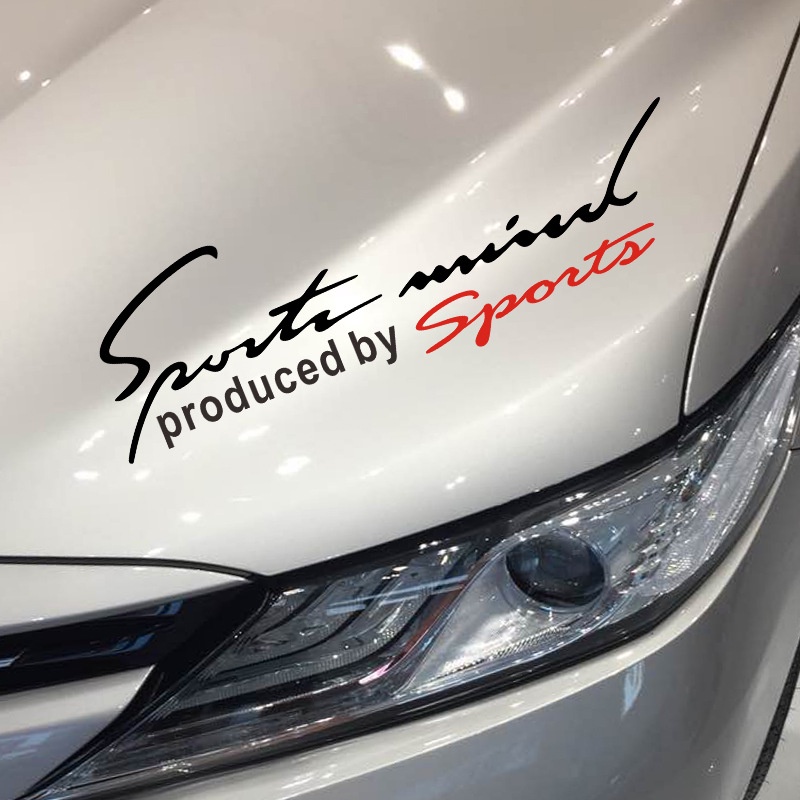 Tem dán decan Sport mind prodeced by Sports xe hơi ô tô - Chính hãng