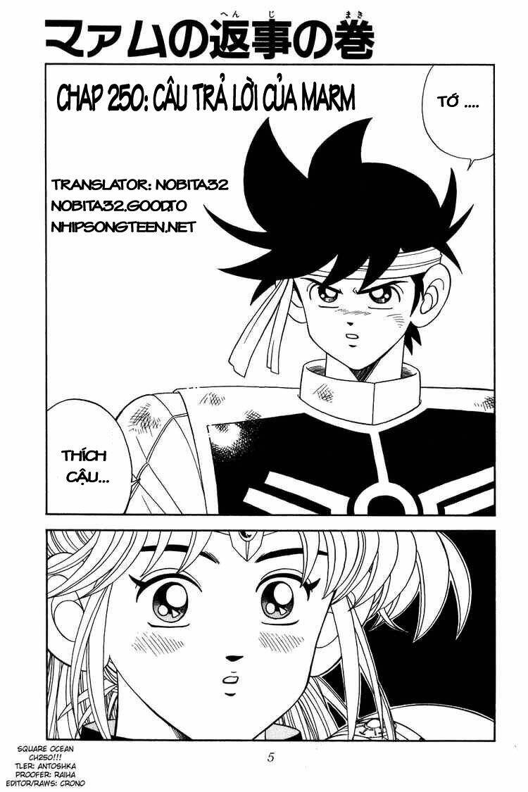 dragon quest - dấu ấn rồng thiêng chapter 250 3