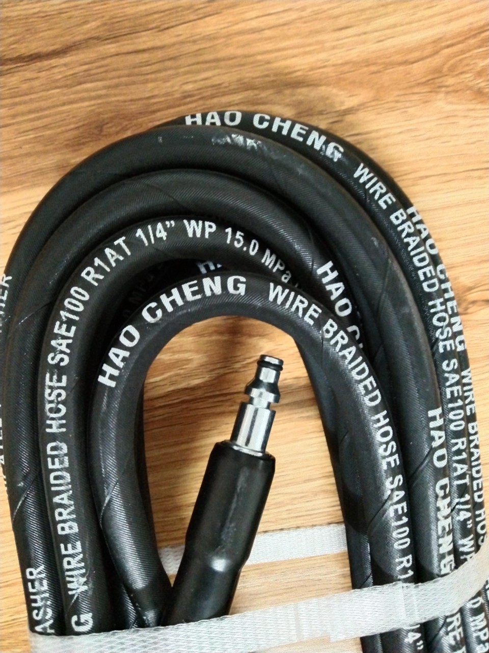 15m Dây Rửa Xe Cao Áp Cho Máy Ka chi Mk192, Mk168,Mk 227,Rap tor 2 Đàu Cắm Nhanh Type A