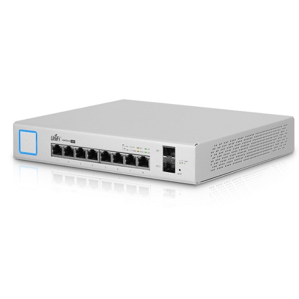 Thiết bị chuyển mạch Switch Gigabit PoE 8 port Unifi US-8-150W - Hàng chính hãng