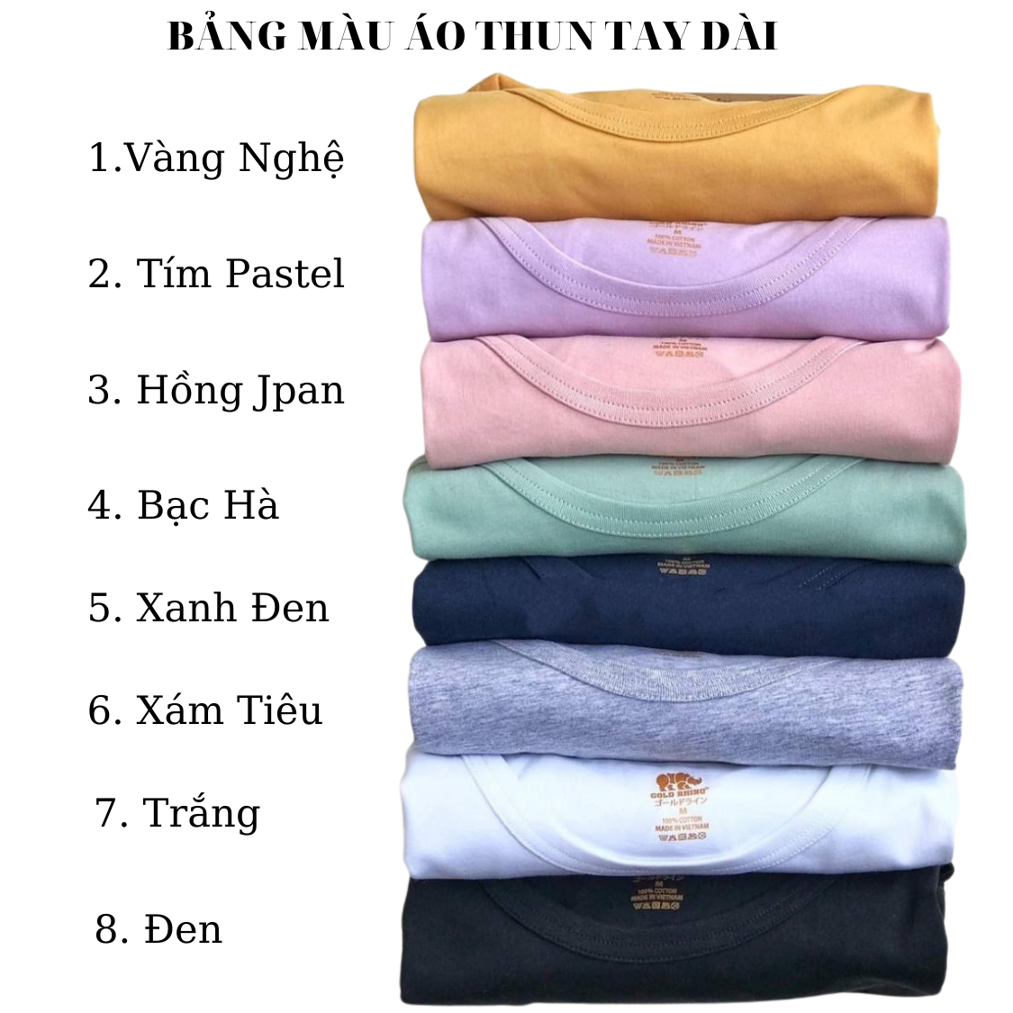 Áo Thun Nam Trơn Tay Dài, Áo Phông Nam Basic 100 Cotton Cao Cấp Hàng Hiệu Đẹp Thoáng Mát Tay Dài Màu Bạc Hà