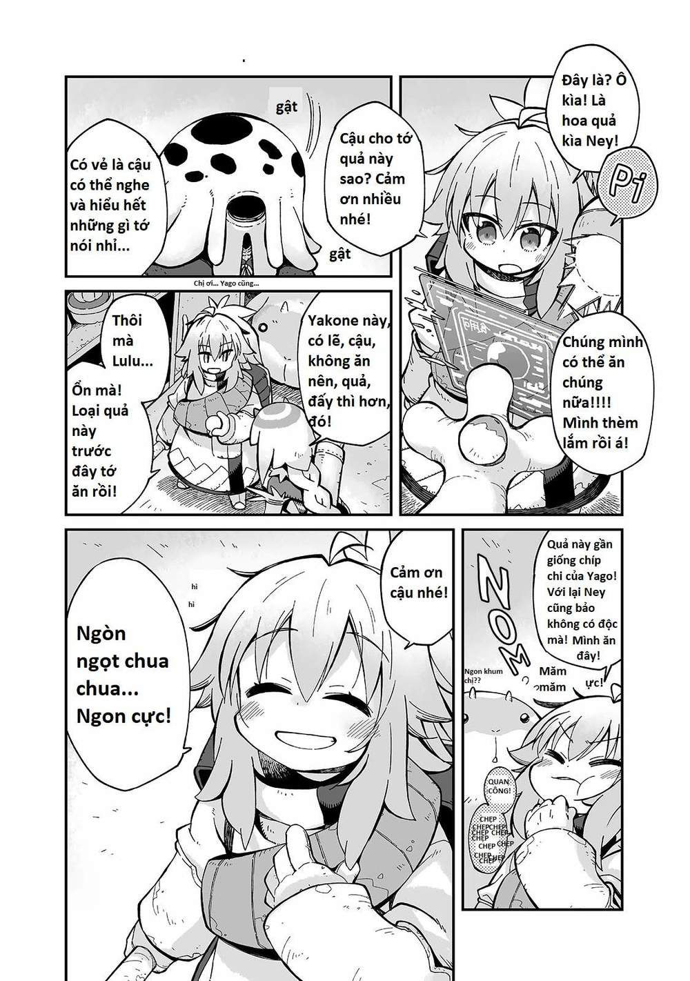 ngay cả khi hậu tận thế, thật hạnh phúc vẫn còn được sống... chapter 12 8