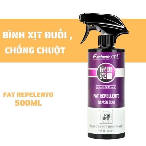 Chai Xịt Đuổi Chuột hiệu quả sử dụng khoang máy ô tô nhà cửa chuyên dụng Fantastic XmL️