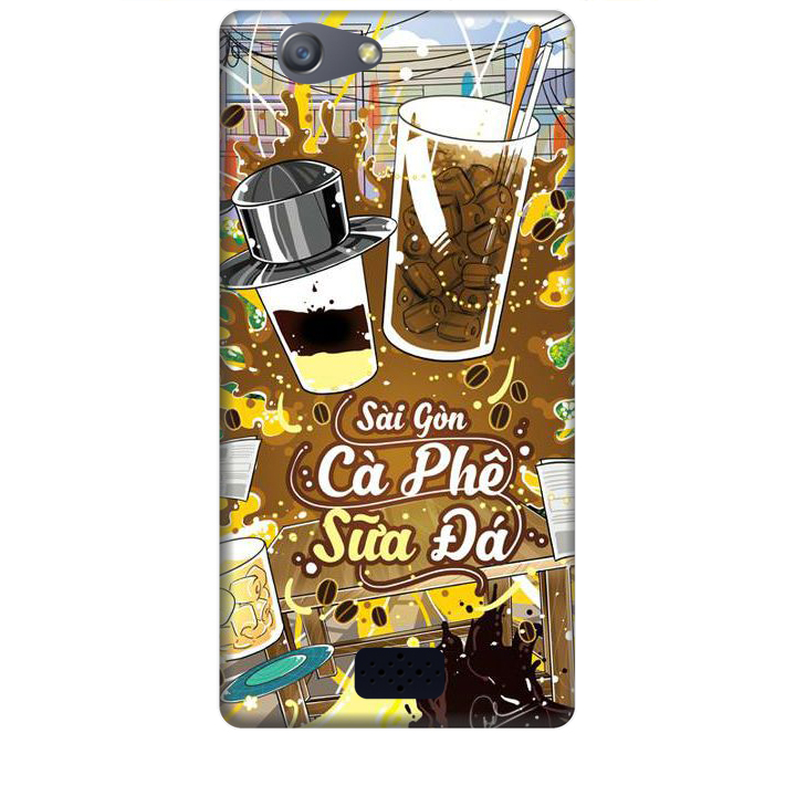 Hình ảnh Ốp lưng dành cho điện thoại OPPO NEO 5 Hình Sài Gòn Cafe Sữa Đá - Hàng chính hãng