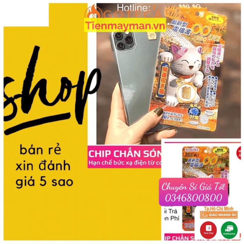 mèo thần tài, chip ngăn bức xạ điện từ, HiToKi, chắn sóng điện từ trên điện thoại, laptop, đồ chơi điện tử trẻ em