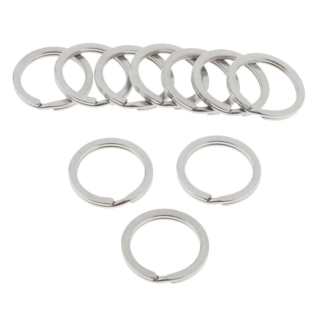 Multipurpose 10 Pieces O Ring Sports Key Chain Buckle Holder Camping