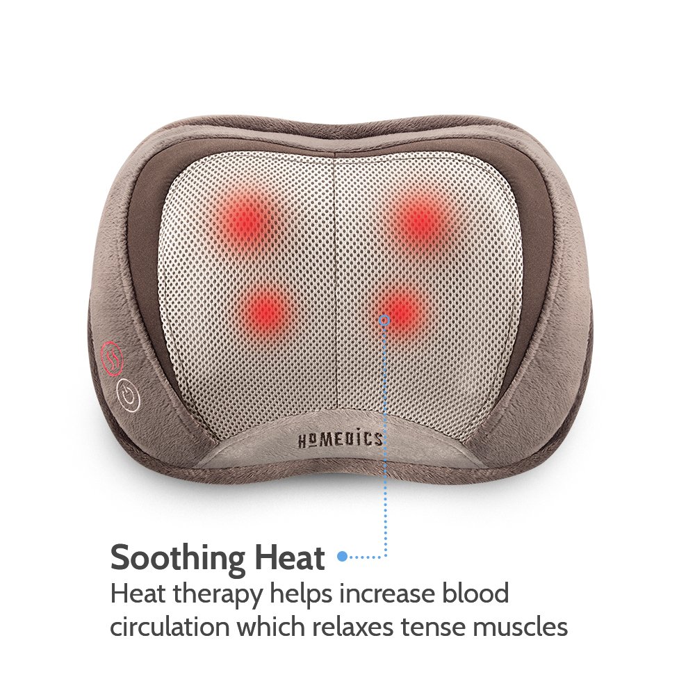 Gối massage USA công nghệ 3D Shiatsu HoMedics SP-100HA nhập khẩu chính hãng USA