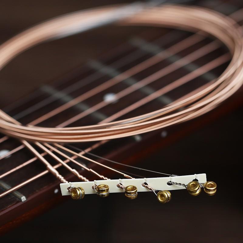 Bộ 6 dây Guitar Acoustic Phosphor Bronze  Alice AW436,  AW436 Acoustic Guitar String Set, Phosphor Bronze