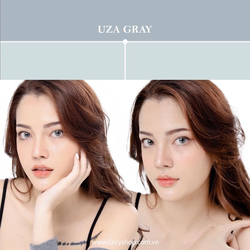 Kính Áp Tròng Cao Cấp UZA GRAY Lens 14.0mm - Kính Áp Tròng FAIRY SHOP CONTACT LENS