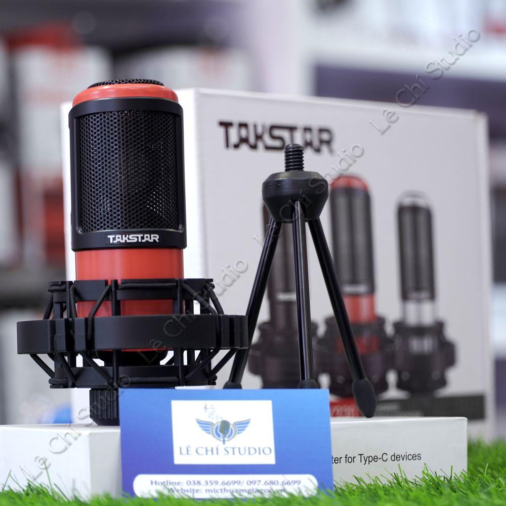 Bộ Mic Hát Livestream Sound Card ICON UPOD PRO &amp; Mic TAKSTAR PC K320 . Chuyên Livestream , Thu Giọng Đọc , Dễ Lắp Đặt