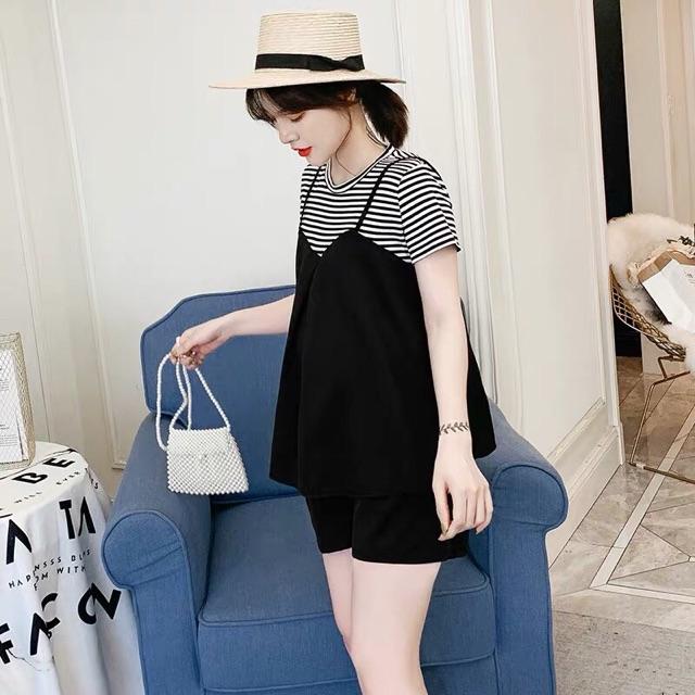 Set bộ áo +quần cho bà bầu