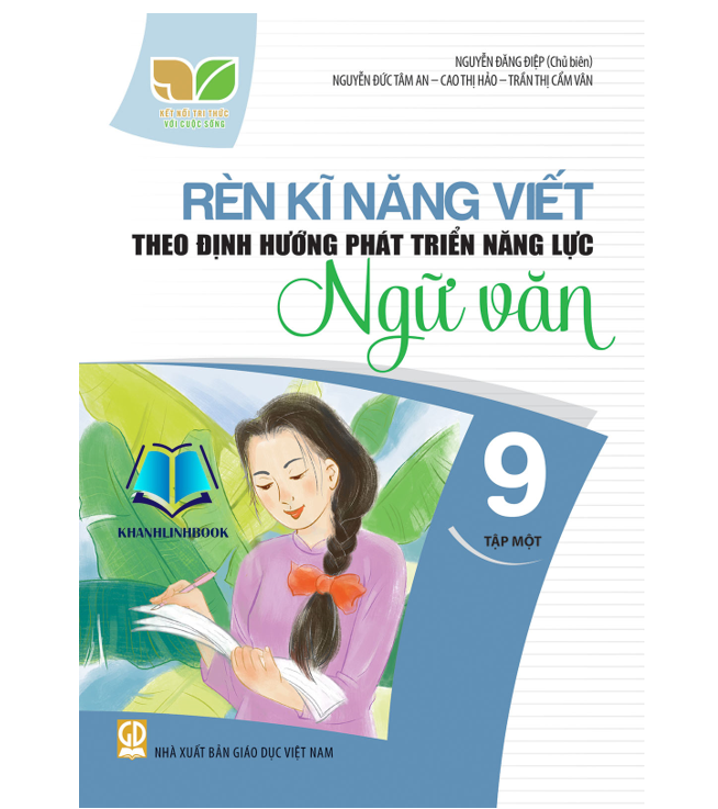 Sách - Combo Rèn kĩ năng viết theo định hướng phát triển năng lực ngữ văn 9 - tập 1 + 2 ( kết nối )
