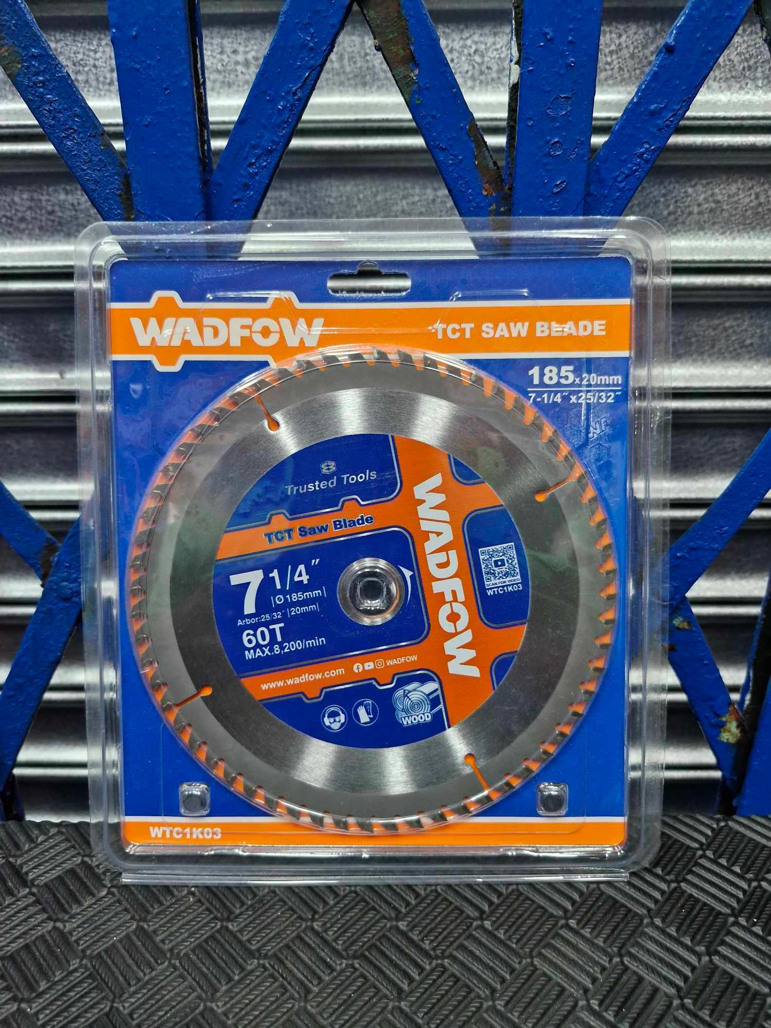 LƯỠI CƯA GỖ TCT 185MM 60T WTC1K03 WADFOW - HÀNG CHÍNH HÃNG