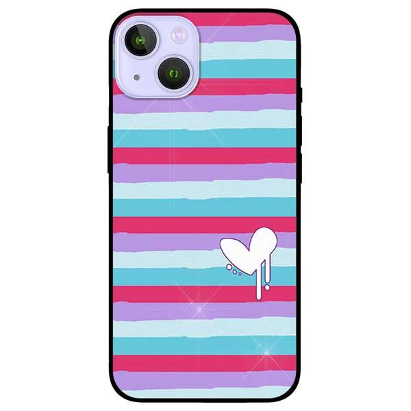 Ốp lưng dành cho Iphone 13 Mini - Iphone 13 - Iphone 13 Pro -  Iphone 13 Pro Max - Họa Tiết Tim Trắng