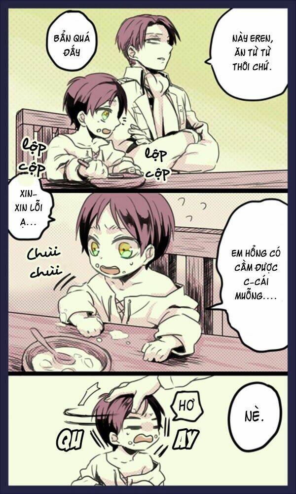 tấn công người khổng lồ - doujinshi eren x mikasa chapter 46 4