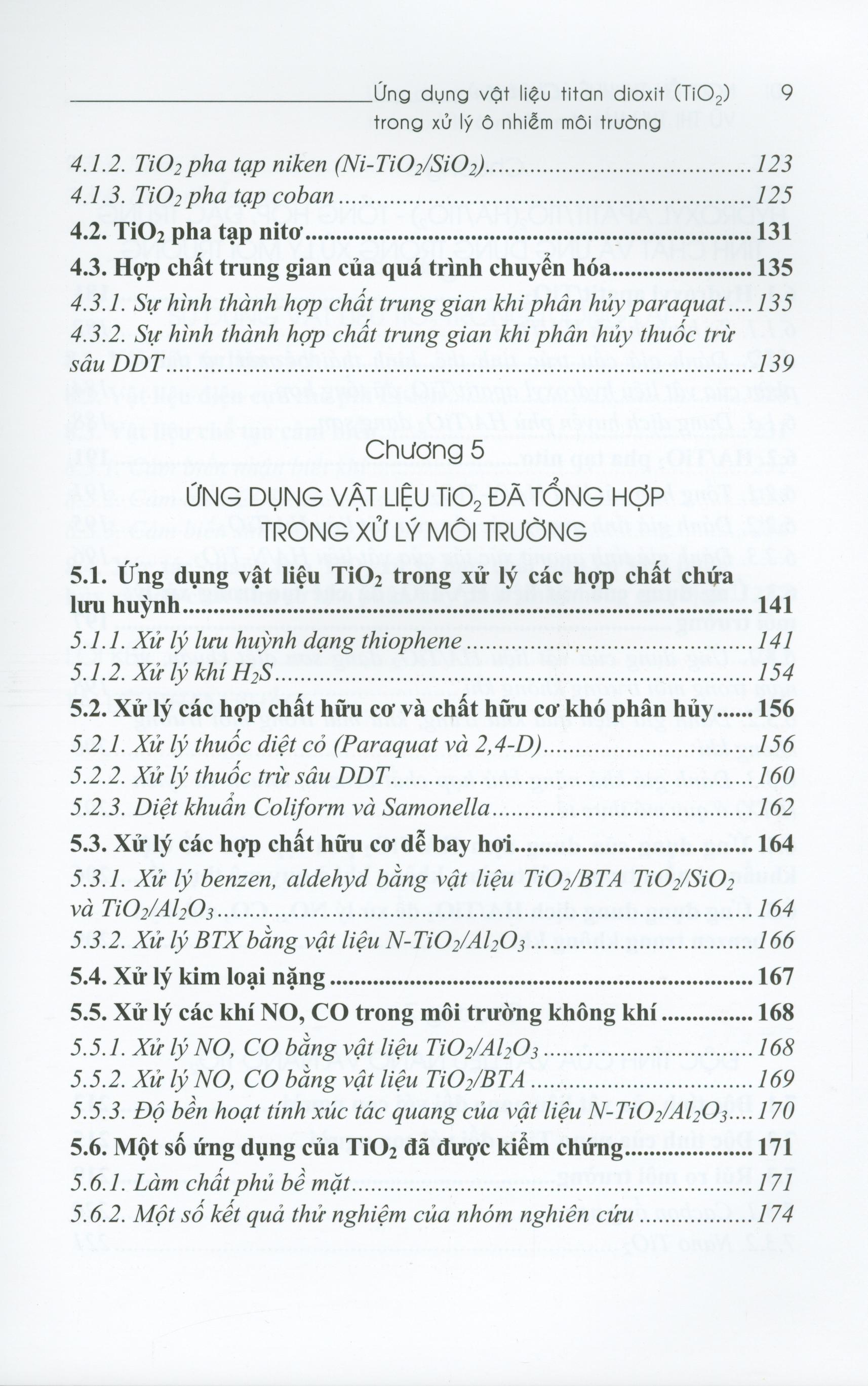 Ứng Dụng Vật Liệu Titan Dioxit Trong Xử Lý Ô Nhiễm Môi Trường