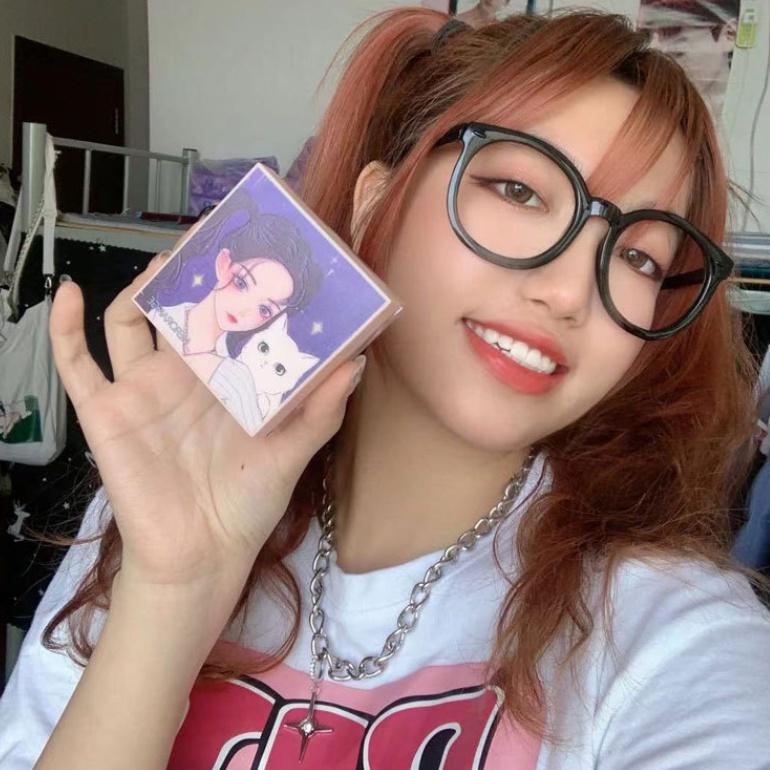 Phấn Phủ HERORANGE Kiềm Dầu Dùng Để Trang Điểm Da Mặt Lâu Trôi Chống Thấm Nước