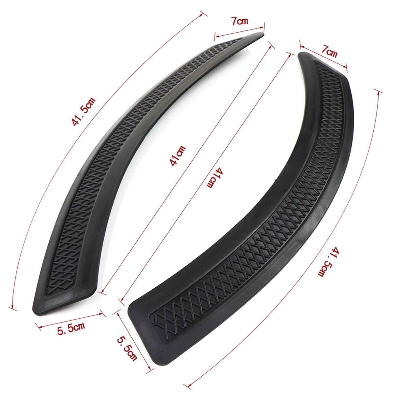2x Car Wheel Tires Eyebrow Strip Automotive Strip