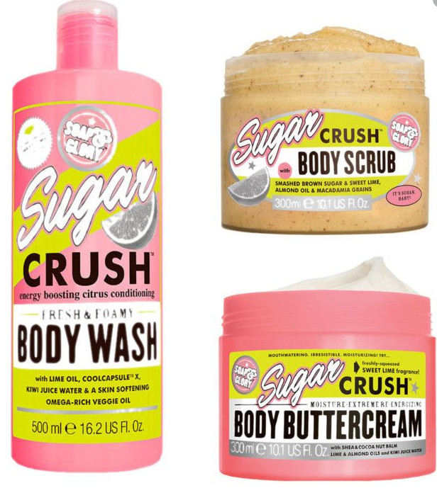 Dưỡng thể Soap &amp; Glory Sugar Crush Body Buttercream 300ml (Bill Anh)