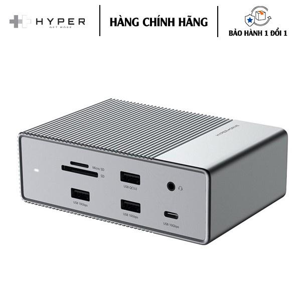 [HÀNG CHÍNH HÃNG] CỔNG CHUYỂN ĐỔI CHO MACBOOK, IPAD, PC &amp; DEVICES HYPERDRIVE GEN2 18-INH Cung cấp điện tối đa 100W