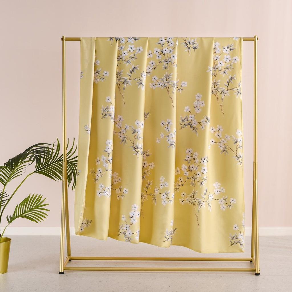 Bộ Chăn Ga Gối 100%TENCEL 100S SPRING COLLECTIONS 001 Siêu mềm, mát mịn họa tiết Hoa lá 3D Sang trọng, Ấm áp