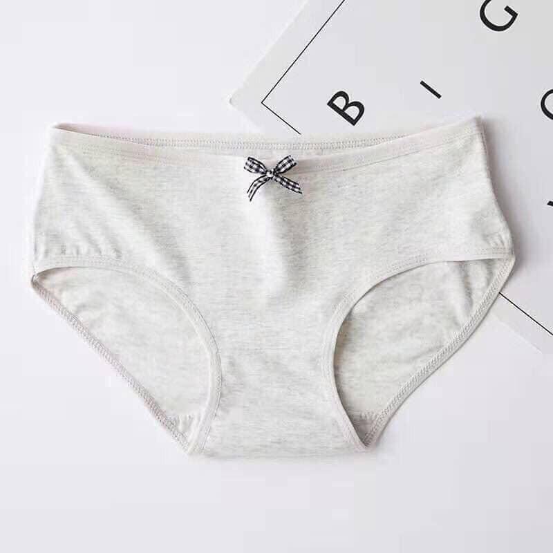 LỐ 10 QUẦN LÓT COTTON NƠ THẤM HÚT MỒ HÔI SIÊU THOÁNG 012