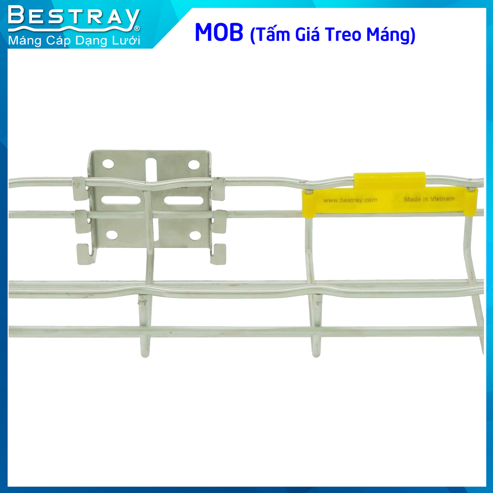 Tấm Giá Treo Máng  | Giá Đỡ Máng Lưới Bestray | Mounting Bracket (MOB)