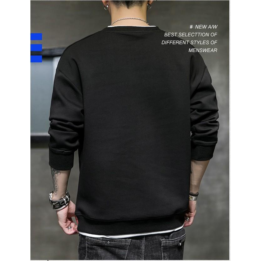 HOT SALE- Áo Dài Tay Nỉ Sweater Fom Unisex Nam Nữ Lót Bông Dày Đẹp UpSoab - áo đẹp