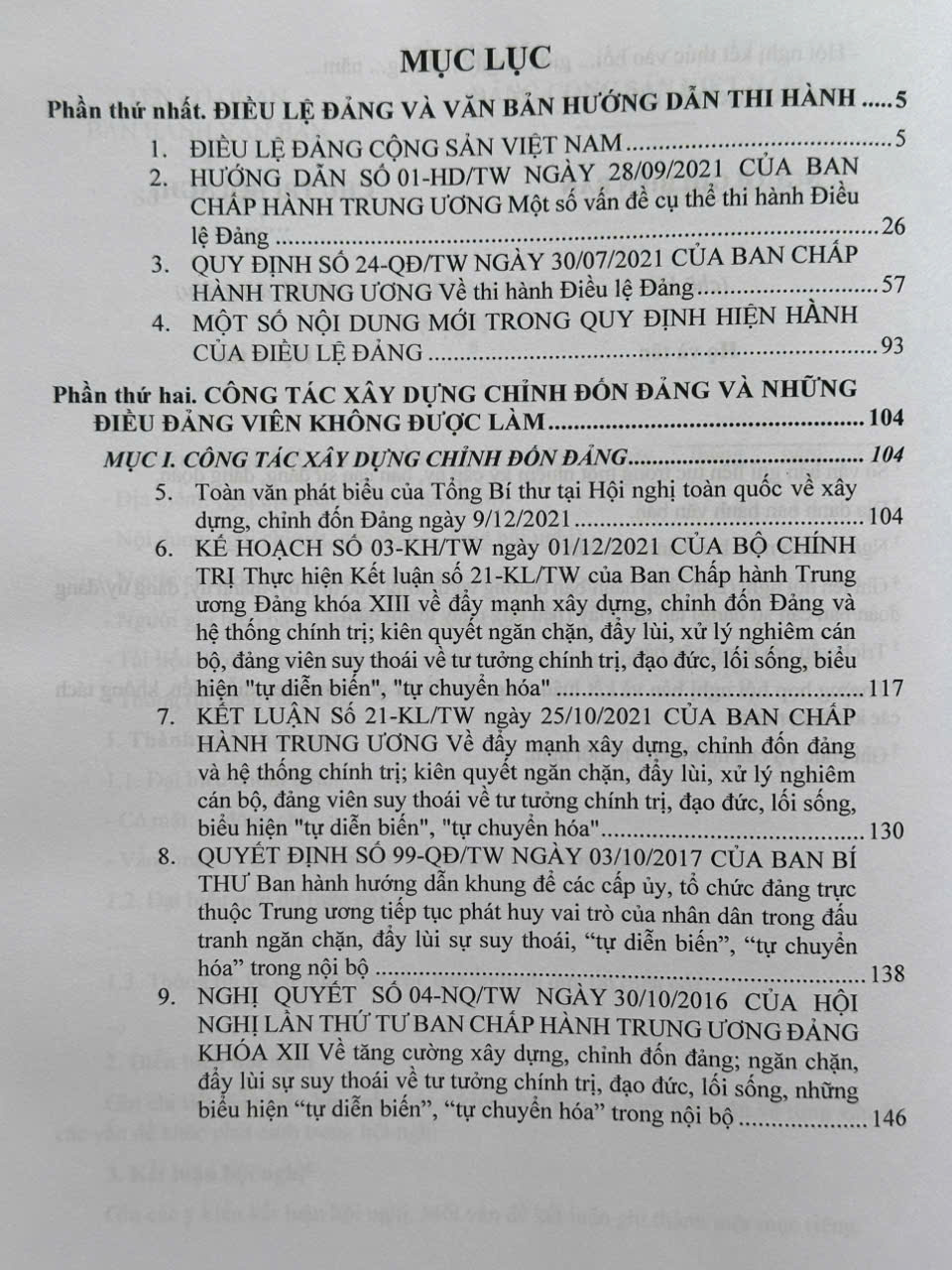 Sách Cẩm Nang Công Tác Đảng Ở Cơ Sở và Quy Định Mới về Kiểm Tra, Giám Sát, Kỷ Luật Đảng - V2534D