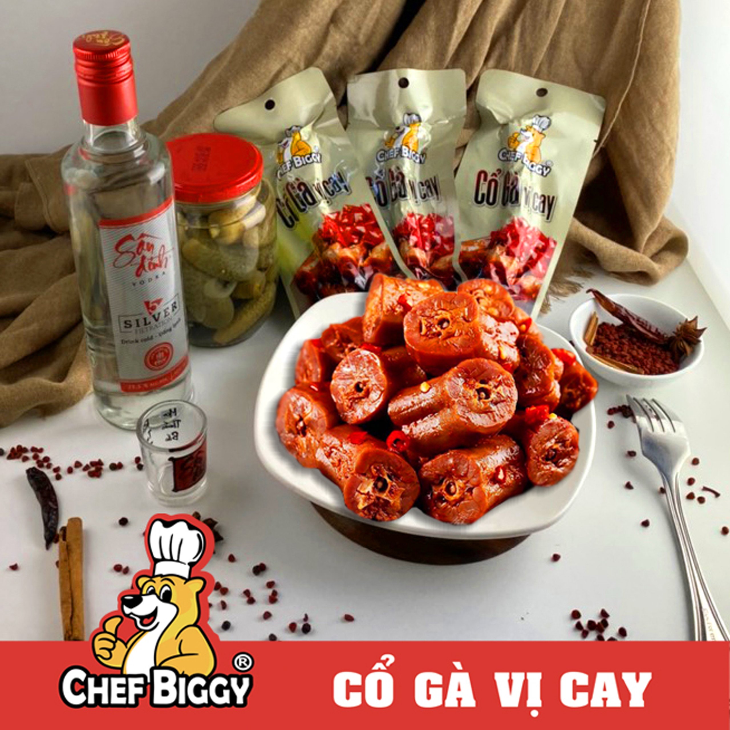 Rượu Sân Đình Vodka Truyền Thống 29,5% chai 400ml