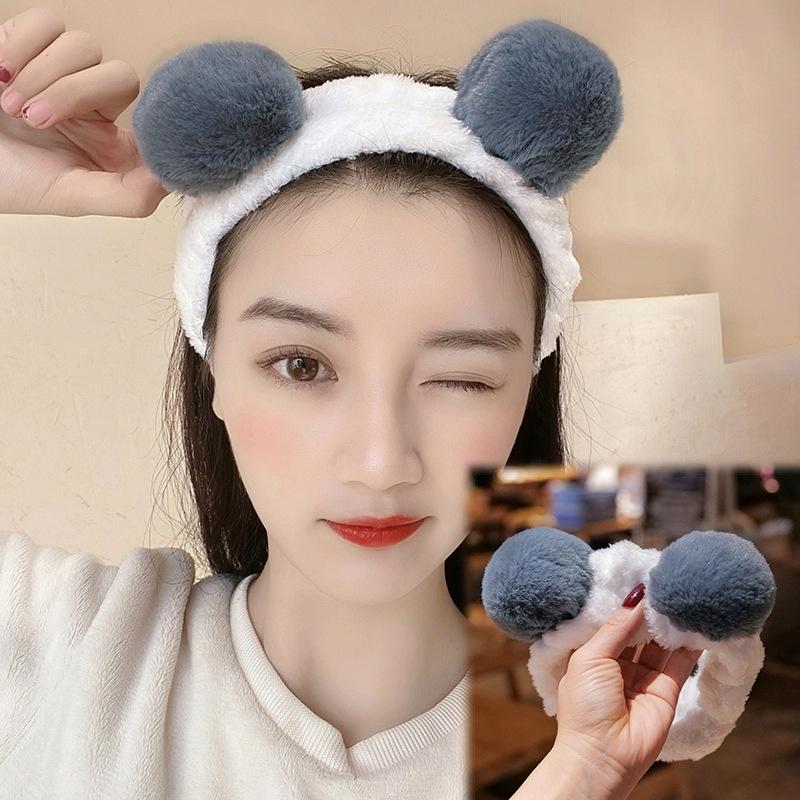 Băng Đô Cài Tóc Bờm Tóc TAI GẤU HOA 203 nam nữ Vải Dể Thương Thời Trang Hàn  Quốc nội địa sỉ rẻ FASHION WE STORE  MixASale