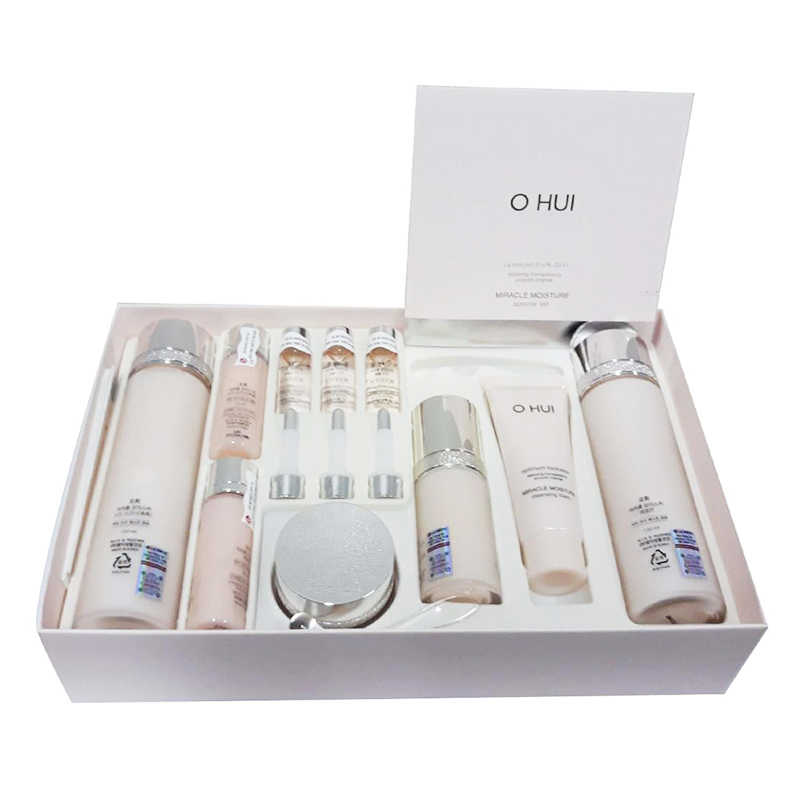 Bộ Dưỡng Ẩm 10 Món Ohui Miracle Moisture 10Pcs Set 431ml