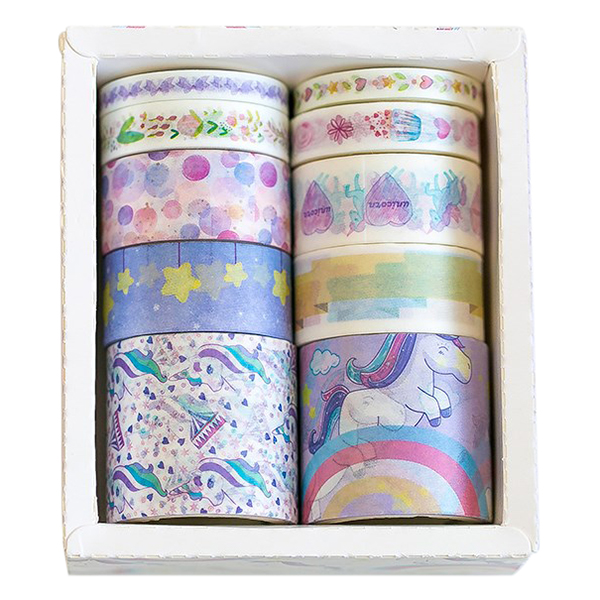 Bộ 10 Băng Keo Trang Trí Washi Tape The Wind Blows