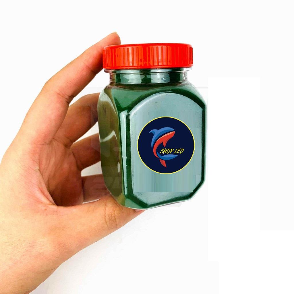 Tảo viên, tảo bột Spirulina cho cá- thức ăn nuôi artemia, bobo - cám tảo dinh dưỡng cho tép cảnh, ốc cảnh-shopleo