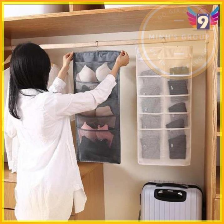 Túi Vải Đựng Đồ Lót, Tất v.v 30 Ngăn | Túi Treo Đựng Đồ Đa Năng - Siêu Tiện Lợi