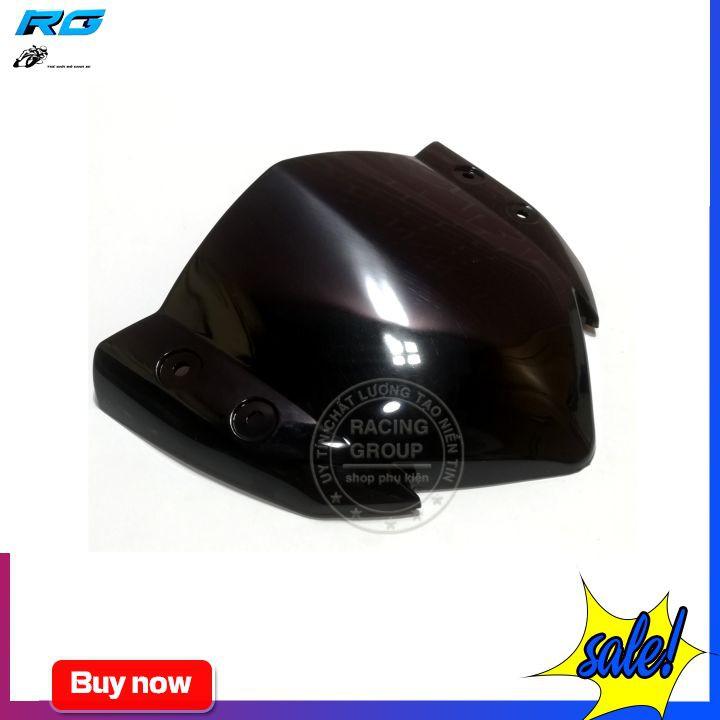 Mão Ốp Đầu Cho Xe Exciter 135 Mẫu Indo Màu Đen Bóng
