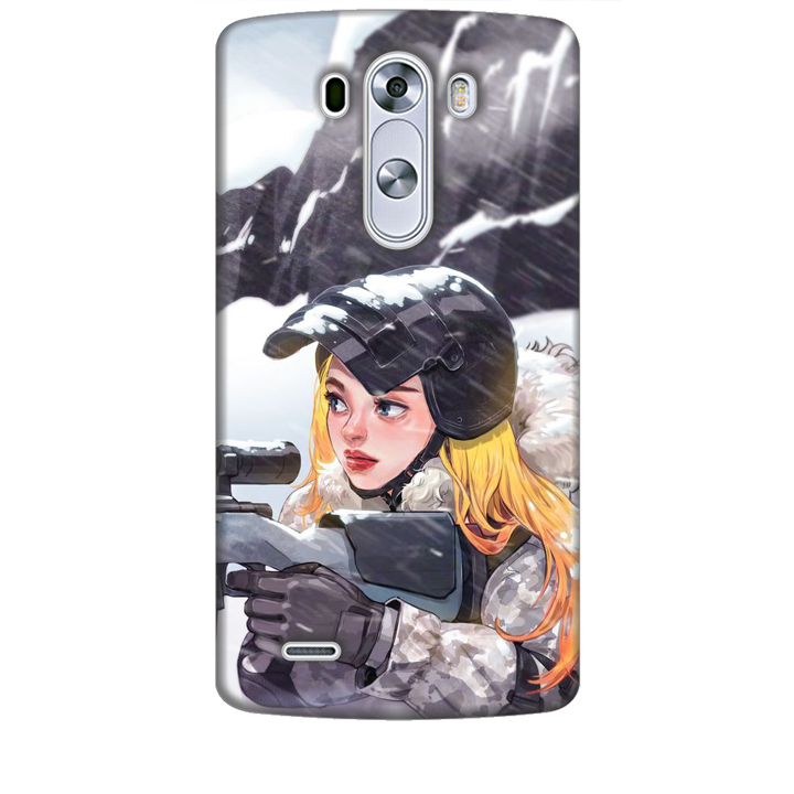 Ốp lưng dành cho điện thoại LG G3 hình PUBG Mẫu 11