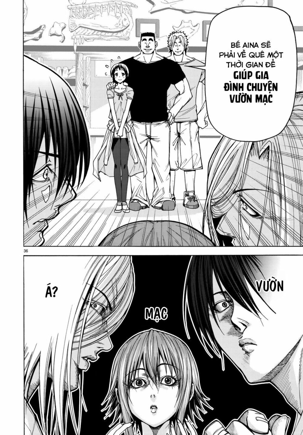 cô gái thích lặn - grand blue chapter 39 35